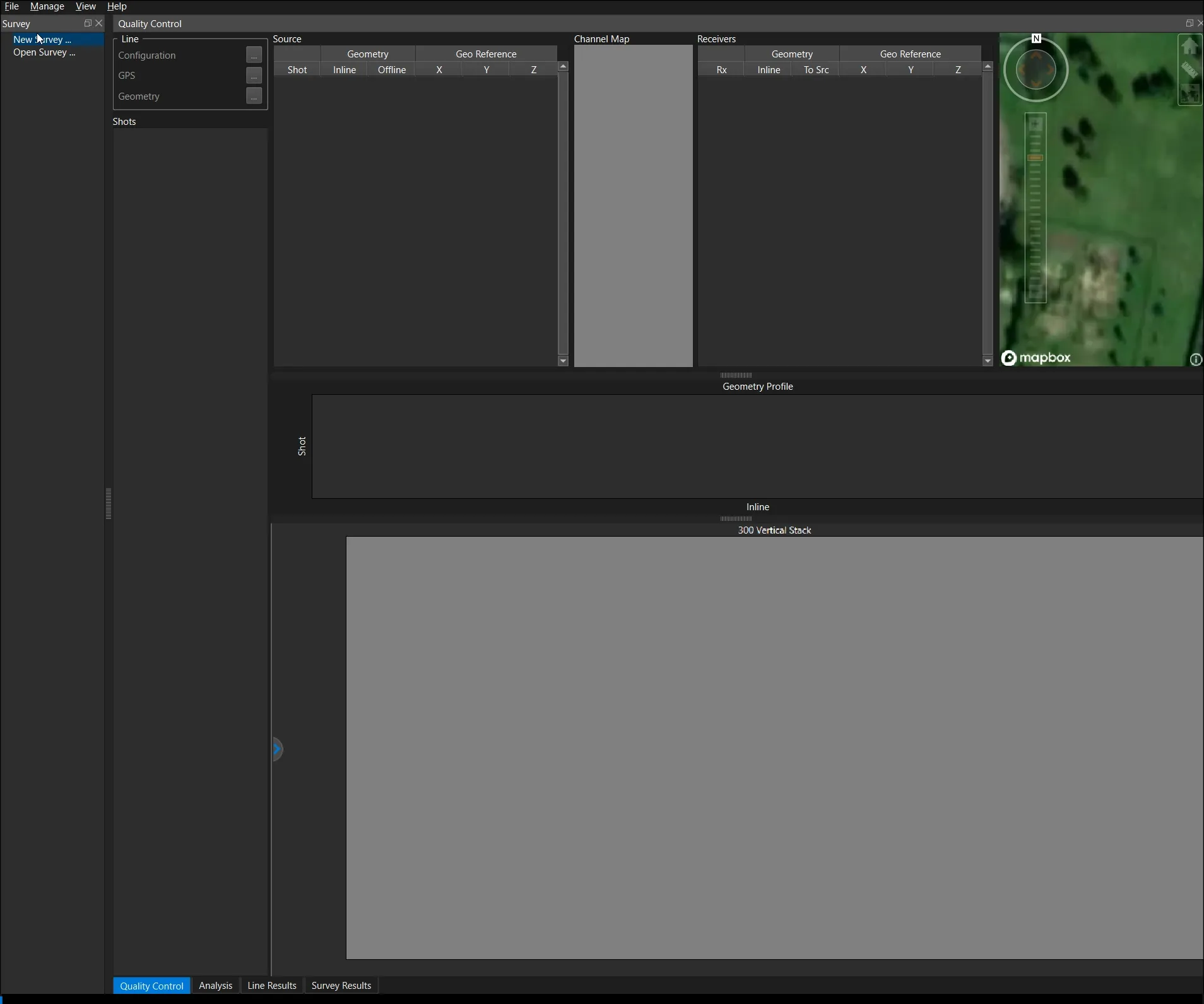 Interactive visualization, simple Point-and-Click processing
